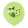 Amazon Transfronterizo Set Temático de Globos de Látex de Dinosaurio de 12 pulgadas Verde Selva Fiesta de Cumpleaños Globos Decorativos