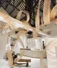 Procesamiento de Balsas de Bambú, Tiras de Bambú, Piezas de Bambú, Listones de Bambú, Tiras de Bambú Suave, Arte de Bambú, Arte Floral, Instalación, Decoración de Bodas, Diseño Creativo