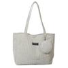Corduroy commuter bolsa de grande capacidade 2023 outono e inverno Nova simples cor sólida bolsa de ombro tote feminino