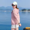 Ropa de Protección Solar Little Daisy para Mujer, Manga Larga Anti-UV 2026 Verano Abrigo Delgado para Madres de Mediana Edad, Ropa de Protección Solar Elegante para Mujer