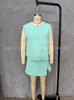 Traje Casual de Moda de Color Puro para Exportación Transfronteriza para Mujer Verano 2025 Nuevo Camiseta de Algodón Puro de Manga Corta Pantalones de Tres Cuartos Dos Piezas
