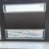 Persianas de Panal Integradas para Ventanas de Apertura Hacia Adentro, Diseñadas Específicamente para Ventanas de Cocina y Baño, Proporcionando Privacidad Invisible de Día y Noche