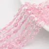 Cuentas de Vidrio Transparente Hielo Aretes DIY Cuentas Sueltas Agrietado Ligero Octagonal Plano Cristal de Hielo Cristal Artificial Cuentas para Bisutería Venta al por Mayor