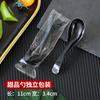 Cuchara Desechable Plástico Empaquetada Individualmente Cuchara de Postre Empaquetada Para Llevar Cuchara Dulce Cuchara para Polvo de Hielo Cuchara de Cristal