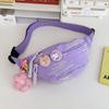 Bolso bandolera Mori de estilo informal y sencillo para mujer, bolso deportivo de pecho, bolso de cintura combinable para estudiantes.