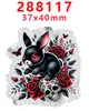 Brillo Transfronterizo Dibujos Animados Acrílico Resina DIY Accesorios para Joyería Parche Pasador Pasador Gt-Ty-256781