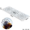 Chips ocos Margarida Lótus Caleidoscópio Flip Açúcar Renda Silicone Pad DIY Baking Plate Cozinha Molecular Decorativa
