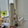 Almofada cilíndrica longa de algodão puro estampada para meninas dormirem na cama, para dormir de lado, abraçar as pernas e para mulheres grávidas