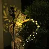 Fábrica de Origen de Fondo Transfronterizo Manualidades de Hada de las Flores Lámpara de Tetera de Jardín Lámpara Solar Impermeable para Jardín Exterior