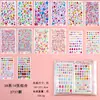 Pegatinas Populares de Piedras Preciosas de Colores Transfronterizas Pegatinas de Diamantes para Niños Pegatinas de Cristal Acrílico Pegatinas Decorativas Tridimensionales de Pedrería para Bricolaje