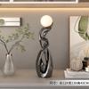 Lujo Ligero Arte Atmosférico Decoración Grande de Piso para Sala de Estar Decoración Lateral para Mueble de TV Mesa Auxiliar para Sofá Mesa de Centro Regalo de Inauguración de Casa