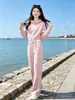 2026 Nuevo Estilo Coreano Casual Moda Azul Real Sudadera con Capucha y Cremallera Pantalones Conjunto Deportivo Otoño Invierno Dos Piezas