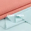 Tecido Irregular Canelado 215g Poliéster Elastano Tecido Canelado Elástico Camiseta Base Vestido Malha Primavera e Verão