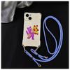 La Nueva Funda para iPhone 17 es Adecuada para Apple 16, Se Puede Llevar Cruzada con una Correa, y es una Funda Protectora de Cobertura Total con un Cordón para 14/15 Pro