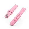 Pulseira de silicone monocromática para Samsung S3 S4 Huawei GT watch AMAZFIT Moto pulseira esportiva de cor sólida