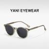 CX2176 Gafas de sol de montura redonda pequeña de moda europea y americana, accesorios de viaje, protector solar para pesca, gafas de sol TAC, fábrica