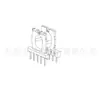 Atq17 Estrutura de Transformador Atq18 Estrutura de Baquelite Bobina de Estrutura de Alta Frequência Horizontal 5+5 Pinos 1717