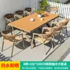 Mojia (MO JIA) Silla de Ratán Nórdica Mojia para Exteriores Balcón Patio Exterior Jardín Ocio Terraza Exterior