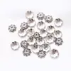 Accesorios para Joyería DIY al por Mayor Creativo Separadores de Plata Xizang 8mm Aleación Tori Pendientes Retro Accesorios para Pulsera