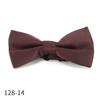 Pajarita para Hombre, Boda, Novio, Padrino de Boda, Borgoña, Padrinos de Boda, Traje Negro, Pajarita Negra de Doble Capa