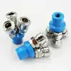 Conector Rápido Pneumático Autotravante de Três Vias Binário SMV SMY para Compressor de Ar Redondo de Duas Vias