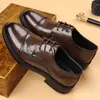 Sapatos Cross 45 Tamanho Grande 2026 Outono Novo Estilo Negócios Couro Legítimo Formal Textura de Crocodilo Sapatos Masculinos Bonitos para Noivo Casamento