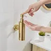 Dispensador de Jabón de Acero Inoxidable Transfronterizo Montado en Pared para Baño Soporte de Botella para Ducha Dispensador Visible de Gel Antibacterial Tipo Prensa para Manos