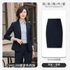Moda Elegante Traje de Negocios Abrigo Grueso para Hombre y Mujer Mismo Traje Traje Manga Larga Ropa de Trabajo Otoño e Invierno Ropa de Negocios