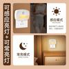Luz Nocturna LED Inteligente con Sensor de Movimiento Enchufable Más Vendida para Uso Doméstico, Adecuada para Mesita de Noche, Pasillo, Dormitorio, Armario y Entradas