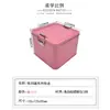 Caja de Hierro Snap-On, Almacenamiento Multiusos, Caja de Hierro con Hebilla, Caja de Regalo de Empaque Souvenir de Grado Alimenticio, Personalización de Caja de Hierro para Pastel de Piña