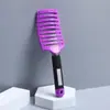 Conjunto de Presente Pente de Massagem com Almofada de Ar Personalizado, Pente de Presente para Mão, Pente com Topo de Caveira Fofo, Pente Oco Pente com Almofada de Ar