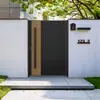 Llevar a cabo Proyectos de Ingeniería para Portones de Patio de Aleación de Aluminio, Puertas de Patio de Villas al Aire Libre, Portones de Valla para Comunidades de Jardín Artístico de Aluminio y Portones Eléctricos