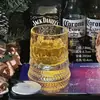 Porta-copos Luminoso Grátis, Copo de Whisky Giratório Moderno, Copo de Bebida de Alto Valor, Copo para Alívio de Estresse, Copo Luminoso Personalizado