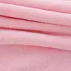 Brocado de Poliéster Coral Fleece Liso Coral Fleece Doble Cara Otoño e Invierno Bata Ropa de Casa Tela Absorbente Toalla de Baño Tela