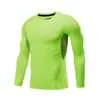 Mallas deportivas punto entrenamiento de baloncesto base manga larga hombre running secado rápido ropa ciclismo elástico traje fitness
