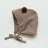 Gorro de bebé otoño e invierno gorra de béisbol lindo súper lindo para recién nacidos niños y niñas algodón puro gorro fetal protección de fontanela Primavera