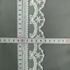 Renda Bordada de Seda Leite Renda de Malha Renda Lolita Punho Saia Renda Malha Renda de Seda Leite