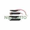 Adecuado para BMW Serie 5 24 manija modificada decoración ABS manija de puerta cubierta protectora de cuenco de puerta parche de fibra de carbono