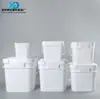 Fabricante Barril Cuadrado Desprendible 10L Galón Barril Cuadrado de Plástico Barril Cuadrado Blanco Engrosado Fertilizante Soluble en Agua Polvo para Alimento