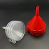 Embudo de plástico PP, embudo pequeño para dispensar, venta al por mayor para dispensar licores, adecuado para laboratorios infantiles y llenado de aceite, directo del fabricante
