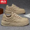 Tênis de Puxar para Homens, Sapatos da Moda 2026 Novo Modelo, Sapatos Pretos de Designer de Luxo, Sapatos Esportivos Casuais com Solado Grosso para Homens