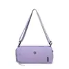 2026 Bolso Cilíndrico Nuevo Bolso de Mano para Mujer Bolso de Hombro Único Bolso Cruzado para Teléfono Bolso Pequeño Color Sólido Textura Popular Bolso Pequeño