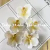 Flor Artificial Orquídea Mariposa Nuevo Pasador Pinza Lateral Furoshiki Sandalias de Recuerdo Zapatilla Flor