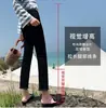 Jeans de Cintura Alta para Mujer, Corte Ajustado, Adelgazantes, Nueva Moda Otoño e Invierno, Versátiles, Ceñidos, Dobladillo Deshilachado, Pantalones Skinny para Mujer