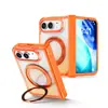 Aplicable para funda de teléfono iPhone Duo soporte magnético funda protectora plegable Apple Duo funda simple de color degradado a prueba de caídas