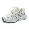 Novos Tênis Esportivos Infantis Primavera e Outono Sapatos Infantis para Meninas Crianças Médias e Mais Velhas Malha Respirável Casuais Tênis de Corrida