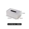 Hotel Todas las Estaciones Caja de Pañuelos Abs Bandeja de Paso Caja de Almacenamiento de Consumibles Caja para Control Remoto Caja de Té