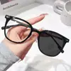 Lentes TR90 para Té Frío Miopía para Mujer Disponibles Lentes de Preferencia Luz Anti-Azul Montura Lisa Grande para Ojo