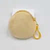 Monedero Lindo y Creativo Estilo Mochila, Accesorio para Llavero Colgante, Bolsita Simple para Guardar Auriculares, Bolso Liso