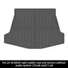 Adecuado para modelos 25-26 de Toyota Bz4X/Subaru Solterra Alfombrillas para el suelo del coche y Alfombrillas para el maletero de TPE
